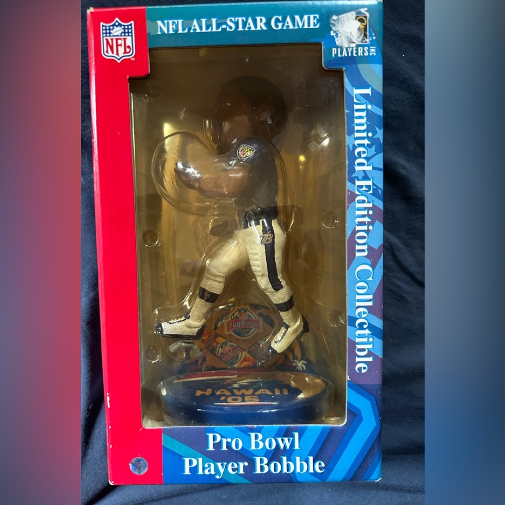 Baltimore Ravens #20 Ed Reed Pro Bowl Hawaii 05’ Lmtd Ed bobblehead NFL Football